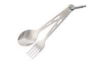 Vargo Titanium Spoon/Fork Set Titanium Utensils